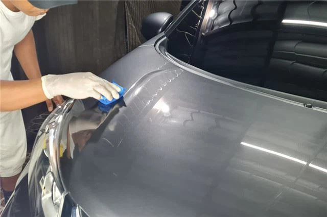Ceramic Paint Coating Sample